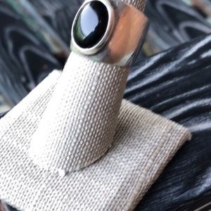 Jewelry - Sterling silver onyx ring 925 Jewelry - Sterling silver onyx ring 925